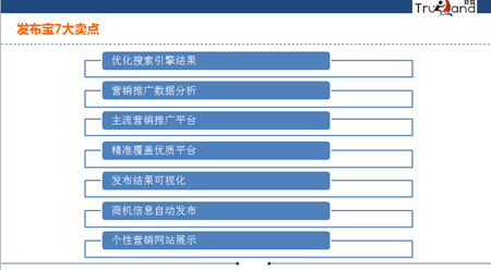 发布宝七大卖点