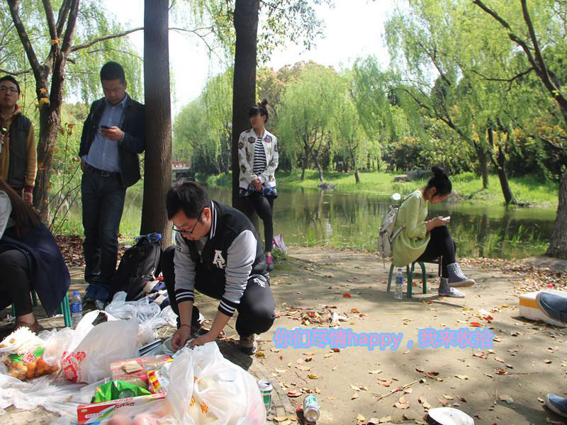 小寿星爱护环境